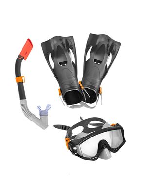 Kit buceo +14 Color Negro