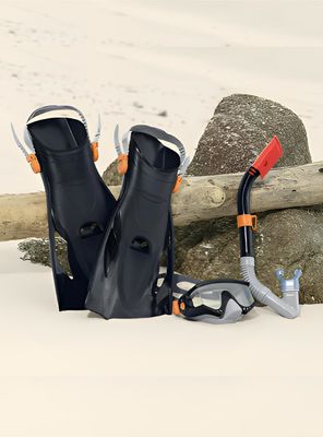 Imagen 2 del producto Kit buceo +14 Color Negro