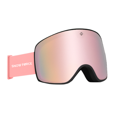 Antiparras Magnéticas Ski & Snowboard North Pole / Rosa - Negro - Rosa