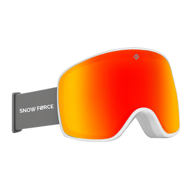 Antiparras Magnéticas Ski & Snowboard North Pole / Rojo - Blanco - Gris