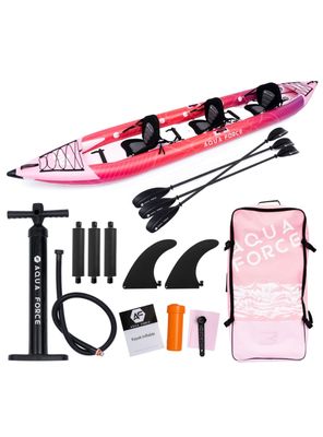 Imagen 2 del producto Kayak Inflable Drop Stitch 3 Personas 500cm Aura