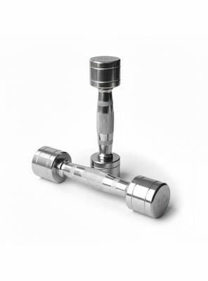 Imagen 2 del producto Mancuernas Cromadas 1 kg (Par)