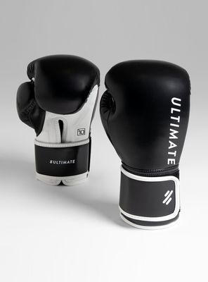 Guante Boxeo Ali - Black and White 12 Oz