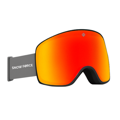 Antiparras Magnéticas Ski & Snowboard North Pole / Rojo - Negro - Gris