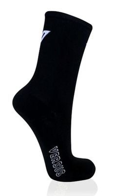 Black Cycling Socks – Calcetín Deportivo Ciclismo Versus Socks M/L
