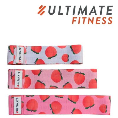 Imagen 2 del producto Pack 3 Hip Loop Peach – Banda Elástica Glute Limited Edition