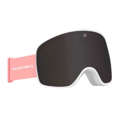 Antiparras Magnéticas Ski & Snowboard North Pole / Negro - Blanco - Rosa
