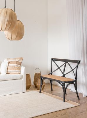 Banqueta Veracruz Negra Sh