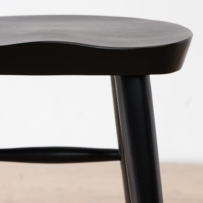 Imagen 2 del producto Taburete Petri Bajo Negro