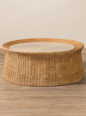 Imagen 2 del producto Mesa Rattan 100Cm Café Amoblé