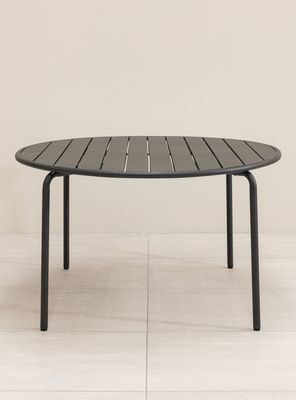 Mesa De Comedor Calpe Redonda Negra