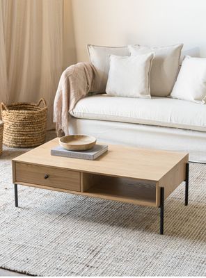 Mesa De Centro Lanubio Natural