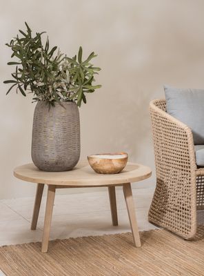 Macetero Huaquen Gris S