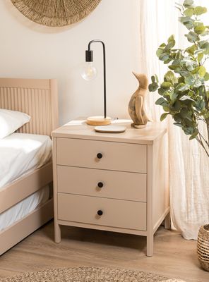 Velador Figueroa Greige Amoblé