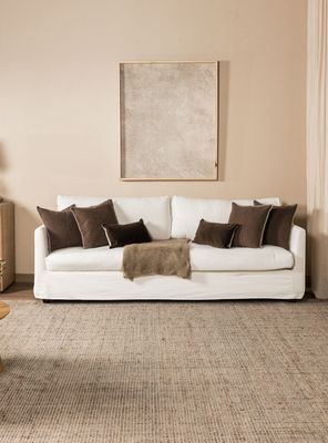 Imagen 1 del producto Sofa Helga Blanco La Amoblé