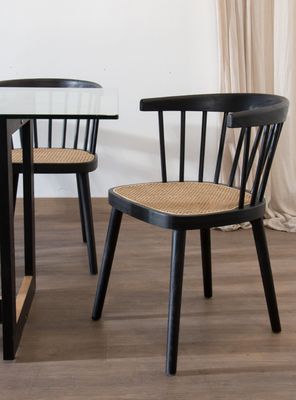 Imagen 1 del producto Silla Orasti Negra Amoblé