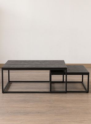 Imagen 2 del producto Mesa De Centro Nido San Francisco Rectagular Negra T