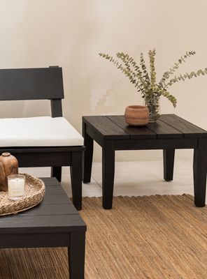 Mesa Lateral Cataneo Negra