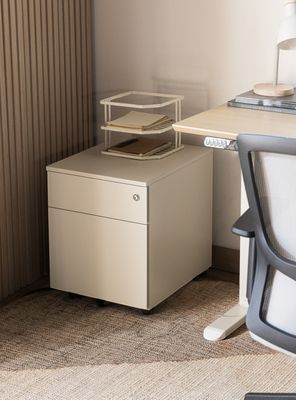 Cajonera Bosten Rodante Beige