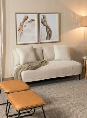 Sofa Volpe Beige Amoblé