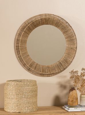 Espejo Yute 60 Café Amoblé