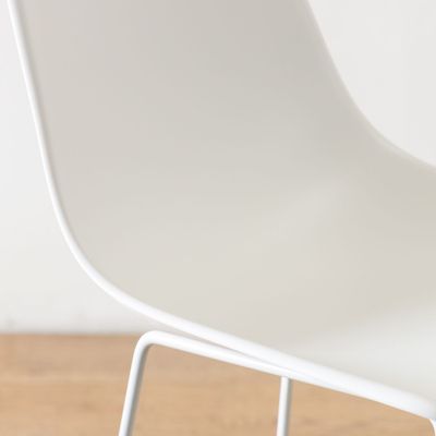 Imagen 2 del producto Taburete Alto Moses Blanco