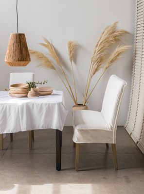 Imagen 1 del producto Banqueta Ginebra Lino Blanco