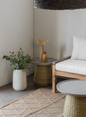 Macetero Loret Blanco M