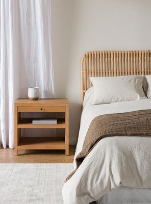 Velador Peonia Natural