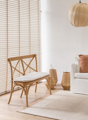 Imagen 2 del producto Banqueta Veracruz Con Cojin Natural