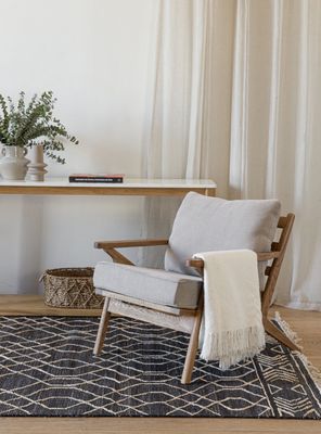 Poltrona Celebes Oscura Gris