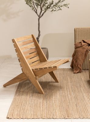 Poltrona terraza Baltinache Natural