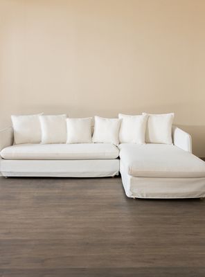 Imagen 2 del producto Sofá Jacinta Seccional Derecho Blanco Amoblé