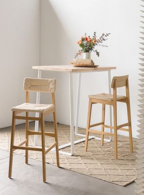 Taburete Borobud Alto