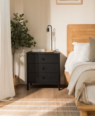 Velador Figueroa Negro Amoblé