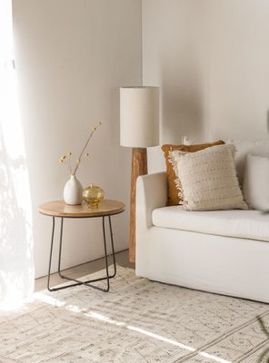 Mesa Lateral Marchena Circular Madera V 60