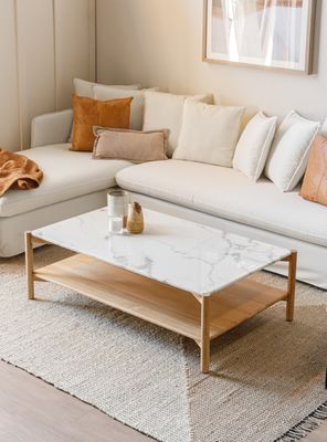 Mesa De Centro Rectangular Mila