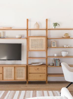 Repisa Bongo Cané Cajonera