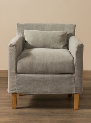 Imagen 2 del producto Poltrona Caetano Gris La Amoblé