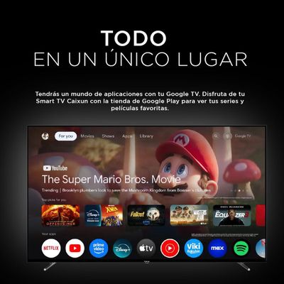 Imagen 2 del producto Smart TV Caixun LED 75"" UHD 4K Google TV C75VHUG