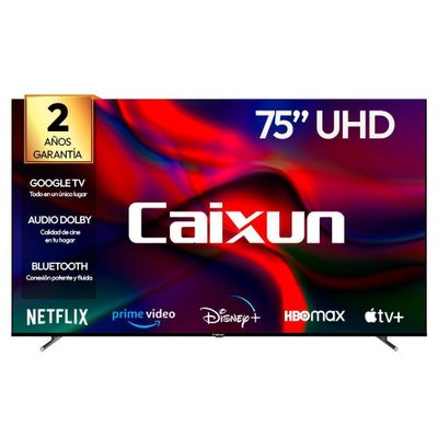 Smart TV Caixun LED 75"" UHD 4K Google TV C75VHUG
