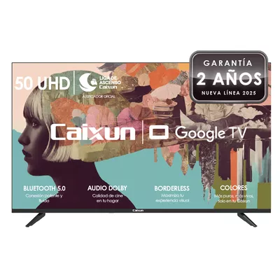 Smart TV Caixun LED 50"" UHD 4K Google TV C50V1UG