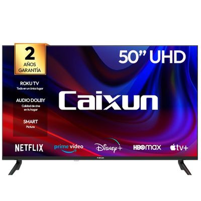 Smart Tv Caixun Led 50"" Uhd 4K Roku Tv C50V1Ur