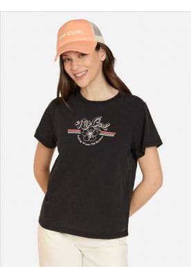 Polera MC Aquafoam Negro Mujer Rip Curl
