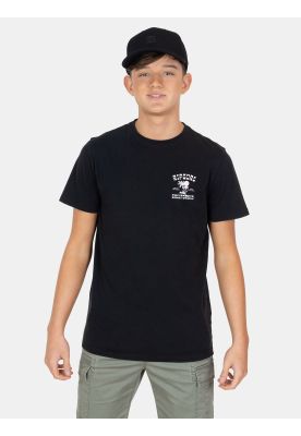 Polera MC Saltline Negro Infantil Rip Curl