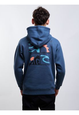 Imagen 2 del producto Poleron Canguro Barrel Azul Infantil Rip Curl