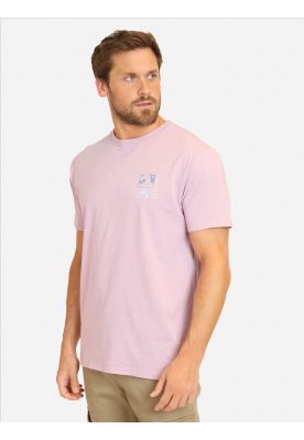 Polera MC Rider Morado Hombre Rip Curl