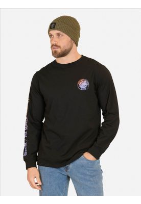 Polera ML RiderQ Negro Hombre Rip Curl