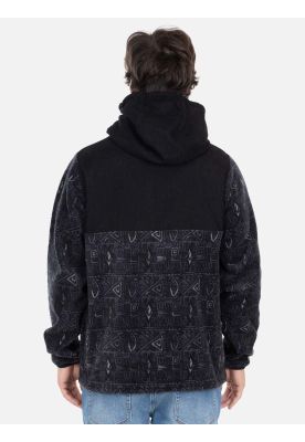 Poleron Micropolar Mana Rc Multicolor Hombre Rip Curl