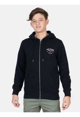 Poleron FZ Suntrail Negro Infantil Rip Curl